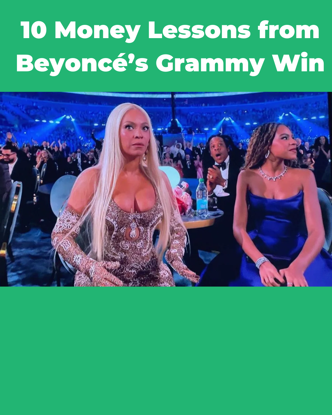 Beyoncé’s Grammy win wasn’t just about country music—it was a blueprint for confidence, wealth, and building a legacy. Which of these lessons do you need to apply in your life right now? 👑💰 #MoneyLessonsFromBey #WealthMindset #LegacyMoves